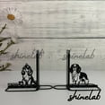 thumbnail image 1 of Shinelab Cavalier King Charles Mental Bookends Pet Dog Name Bookend Gift, Animal Table Bookshelf Room Decor 5693, 1 of 3