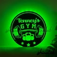 thumbnail image 1 of Shinelab Gym LED Wall Art, Custom Sport Metal Sign Fitness Room Wall Decor 9833, 1 of 3