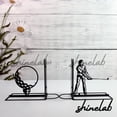 thumbnail image 1 of Shinelab Hummingbird Metal Bookends Bird Pet Name Bookend, Animal Desk Bookshelf Decor 5549, 1 of 3
