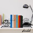 thumbnail image 1 of Shinelab Logistics Metal Bookends, Shipping Bookshelf Office Decor, Logistics Gift 12808, 1 of 5