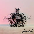 thumbnail image 1 of Shinelab Police Metal Sign LED Wall Art, Custom Name Policeman Wall Decor, Home Office Decor 9153, 1 of 3