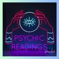 thumbnail image 1 of Shinelab Psychic Readings Neon Sign, Fortune Teller Wall Art Light, Psychic Home Wall Decor 01335, 1 of 4