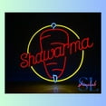 thumbnail image 1 of Shinelab Shawarma Neon Sign, Middle Eastern Food Wall Art Light, Food Restaurant Wall Decor 01404, 1 of 4