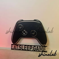 Shinelab Video Game Room Metal Sign LED Wall Art, Custom Gaming Wall Decor, Room n Home Decor 9373