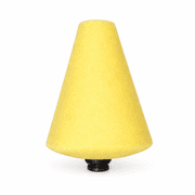 Shinemate Yellow Polishing Cone D37XH85MM | Polisher Accessory