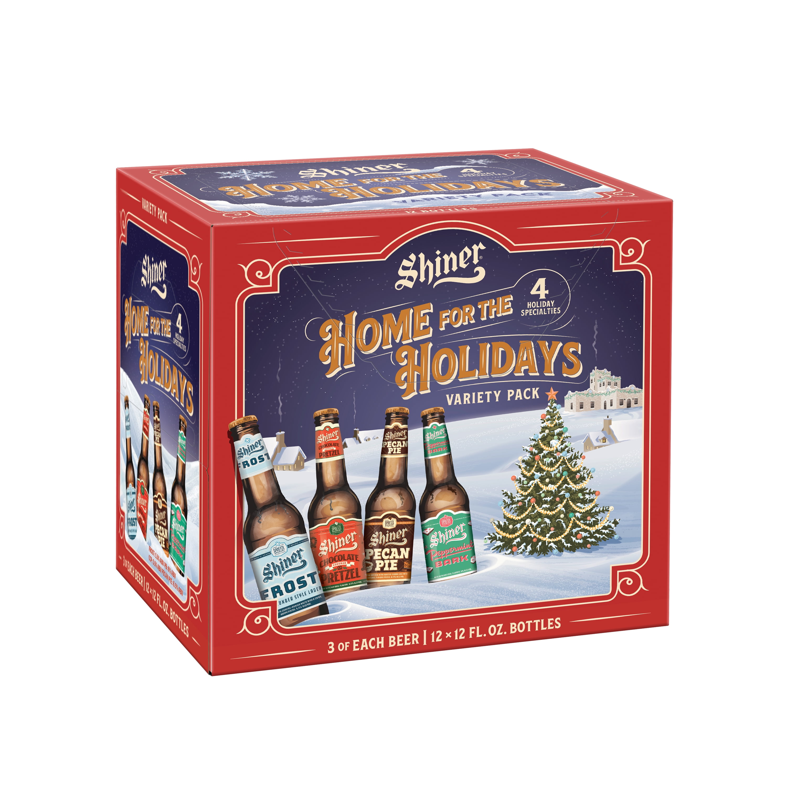 Shiner Home for the Holidays Variety Pack, 12 fl oz, 12 Pack Bottles