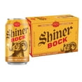 thumbnail image 1 of Shiner Bock American-style Amber Lager Craft Beer, 12 pack, 12 fl oz Can, 4.4% ABV, 1 of 16