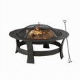 thumbnail image 1 of Shinerich 140649 35 in. Black Round Fire Pit, 1 of 1