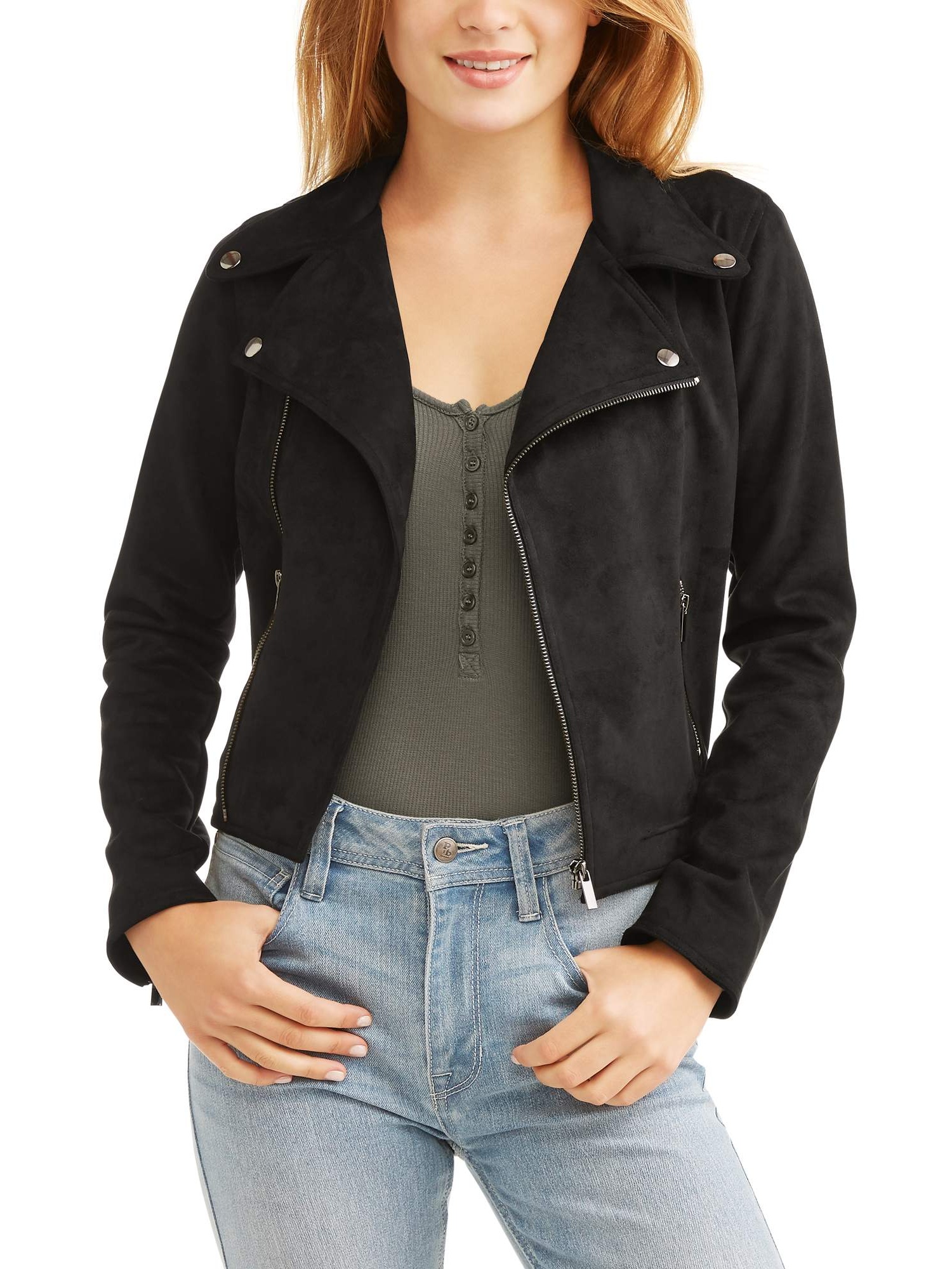 Shinestar suede jacket Clearance