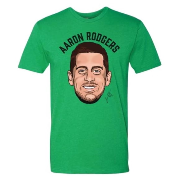 Shinesty NFL Player's Association Aaron Rodgers Super Soft Poly Blend Tee (M)
