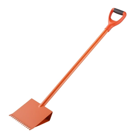 Shingle Shovel 2 Pack, Roofing Ripper Tool - 45# Steel, D-Grip, Lightweight Asphalt Shingle Remover for Roof Demolition, Residential & Professional Use, Orange