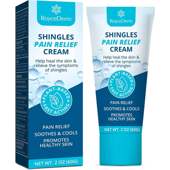 Shingles Treatment, Anti Itch Cream Extra Strength Shingles Pain Relief Cream, Itchy Relief Cream Shingles Skincare Cream for Eczema, Shingles, Hives, Nerve Pain, and Rashes