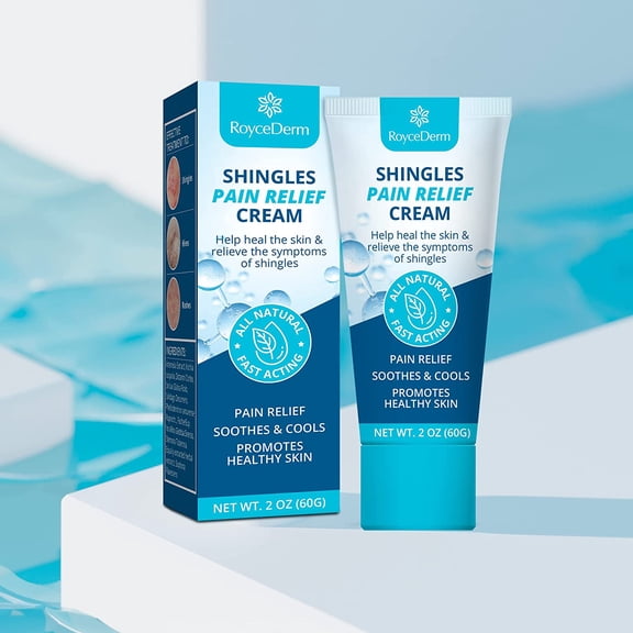 Shingles Treatment, Anti Itch Cream Extra Strength Shingles Pain Relief Cream, Itchy Relief Cream Shingles Skincare Cream for Eczema, Shingles, Hives, Nerve Pain, and Rashes