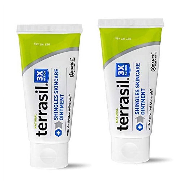 Shingles Treatment Cream 2 Pack Triple Action Patented Natural