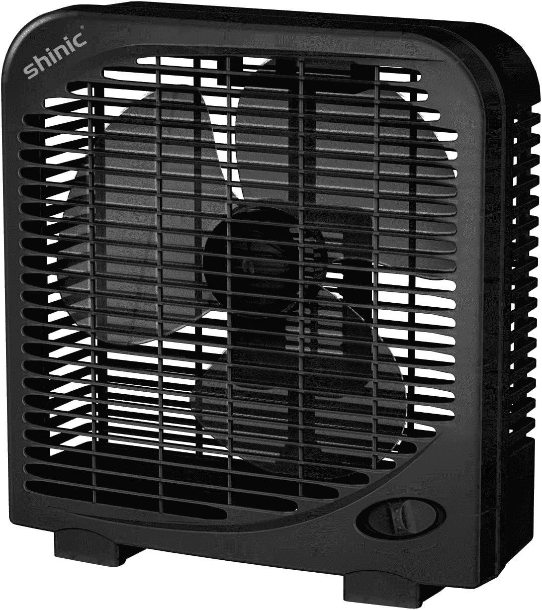 Porable Box Fan Shinic 9'' Tabletop Box Fan,Portable Cooling Box Fan With Strong ...