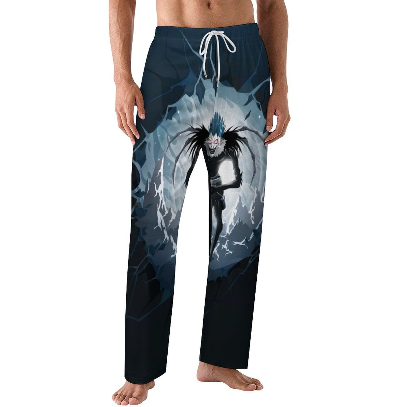 Shinigami Death Note Mens Pajama Pants Cozy Soft Lounge Sleep Pajamas ...