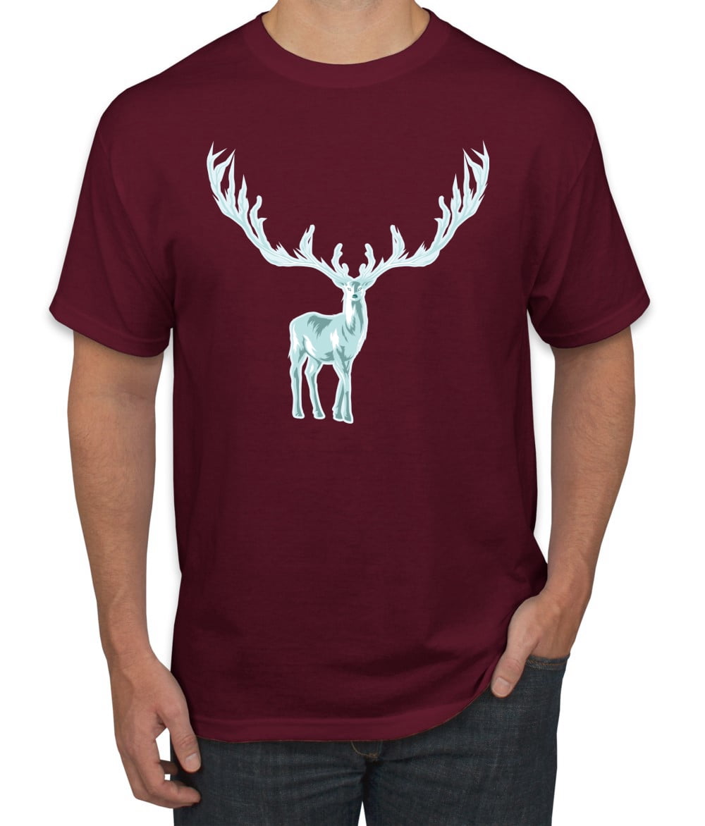 Maroon Deer Horn T Shirt main image 0