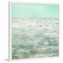 Shining Sea Framed Painting Print
