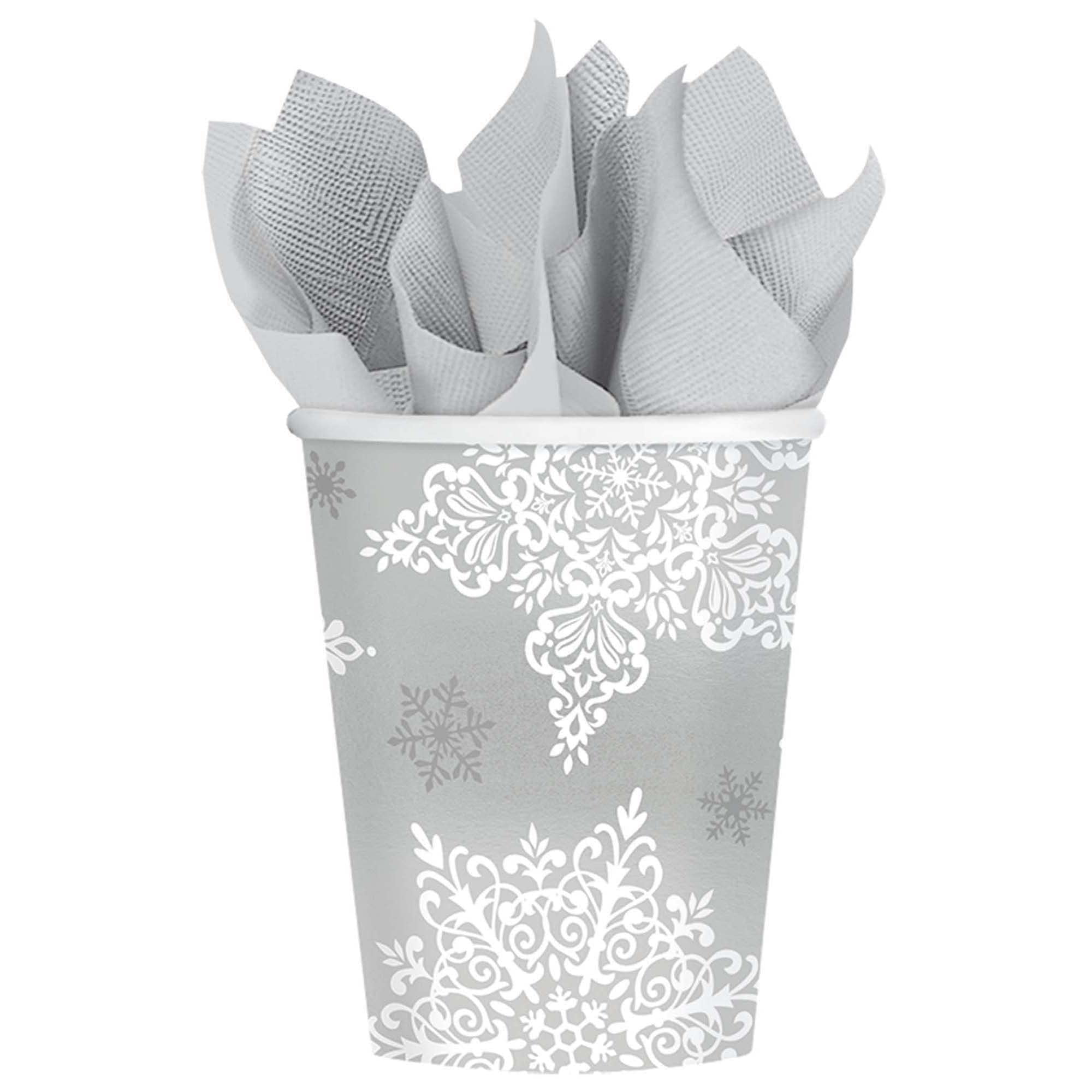 Shining Season Christmas Paper Cups For Party, 9 Oz, 50 Ct.