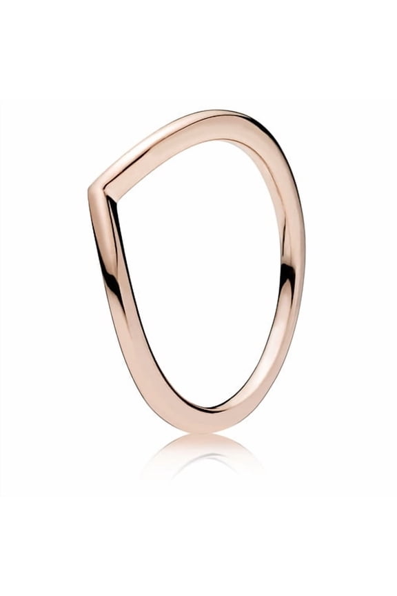 Shining Wish Wishbone Rose ring Ring sz 48 186314-48