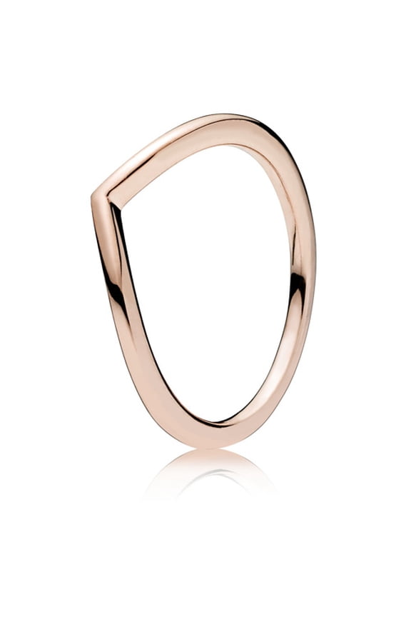 Shining Wish Wishbone Rose ring Ring sz 50 186314-50