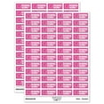 thumbnail image 1 of Shining Work Happy Sun Teacher Student School Sticker Set - Hot Pink - Gloss Finish - 1.25" Mini, 1 of 7
