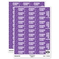thumbnail image 1 of Shining Work Happy Sun Teacher Student School Sticker Set - Purple - Matte Finish - 1.5" Small, 1 of 7