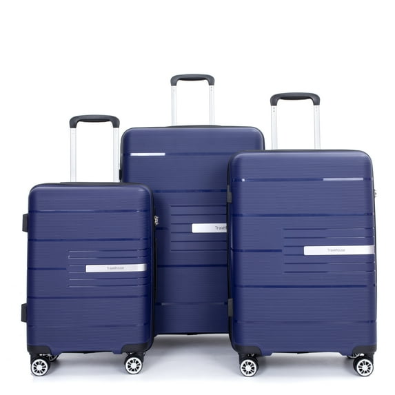 Shininglove 3-piece Hardshell Luggage Sets(20in/24in/28in)
