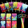thumbnail image 1 of Shininglove 36 Packs Neon Valentines Day Gift Cards with Glow Sticks for Valentine's Party Favor, 1 of 7