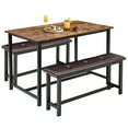 Shininglove Dinette Seating Combo, Dining Table Set for 4 with ...