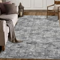 thumbnail image 1 of Shininglove Washable Area Rugs 5' x 7' Modern Abstract Plain Texture Living Room Carpet, Contemporary Non-Slip Accent Floor Mat for Bedroom Dining Room(Grey), 1 of 7