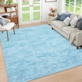 thumbnail image 1 of Shininglove Washable Area Rugs Modern Abstract Plain Texture Living Room Carpet, Contemporary Non-Slip Accent Floor Mat for Bedroom Dining Room, 1 of 9