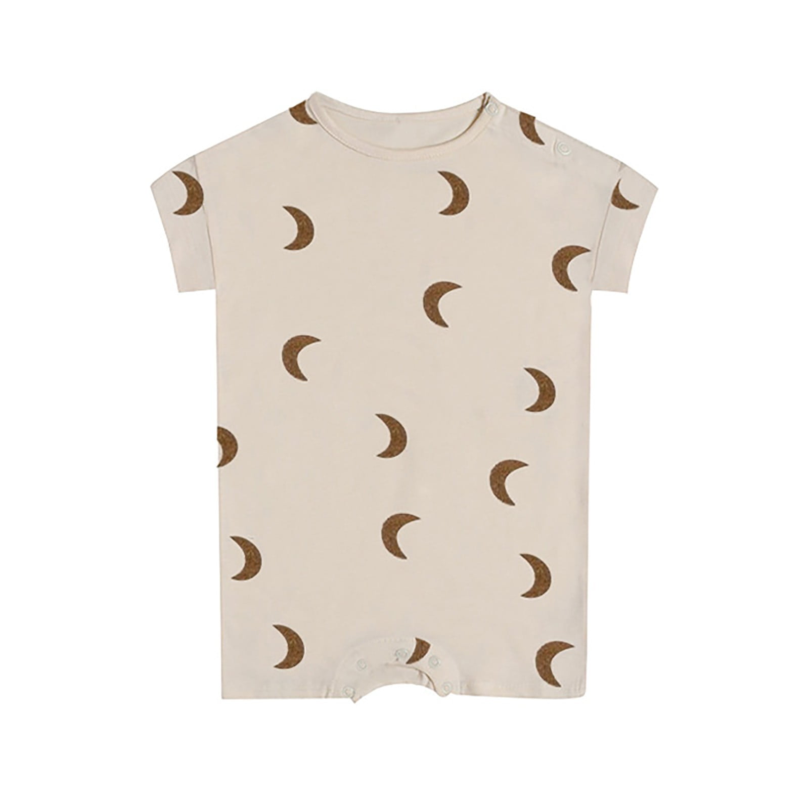 Shiningupup Born To Crawl off Roading Cute Bodysuit Baby Romper Short Sleeve Outfit Boy Toddler