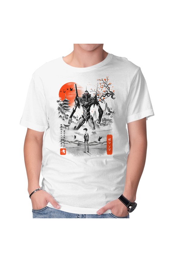 Shinji Ikari Eva 01 Ink Unisex T-Shirt Tee Sweatshirt Hoodie Tank Top