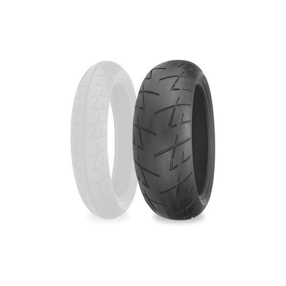 Shinko 009 Raven Rear 180/55ZR17 Motorcycle Tire