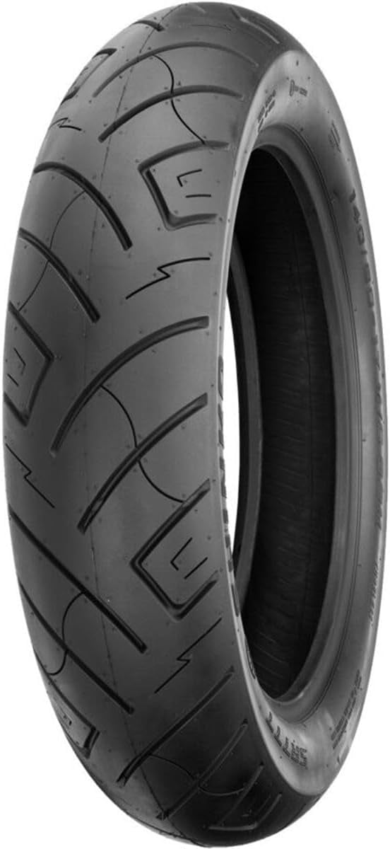 Shinko 777 Front H.D. 130/60-19 (67H) Black Wall Motorcycle Tire