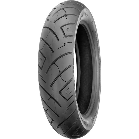Shinko 777 Front H.D. Motorcycle Tire 130/90B-16 (73H) Black Wall For Harley-Davidson CVO Dyna Fat Bob FXDFSE 2009-2010