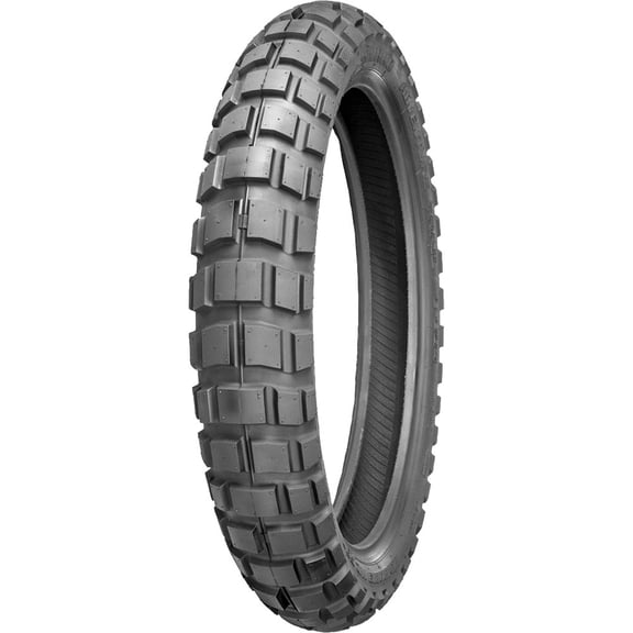 Shinko E-804 Front Dual Sport Motorcycle Tire 90/90-21 (54T) Tube/Tubeless For Royal Enfield Himalayan 450 2024-2025