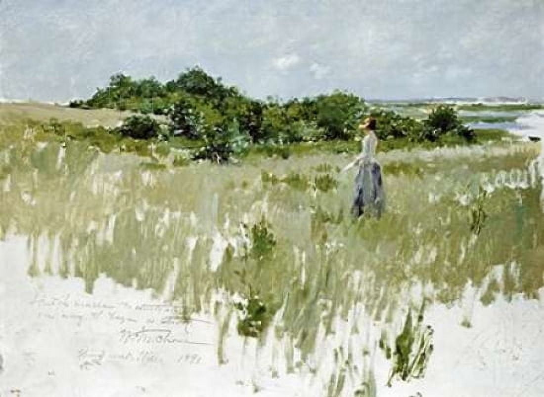 Shinnecock Hills Canvas Art - William Merritt Chase (18 x 24)