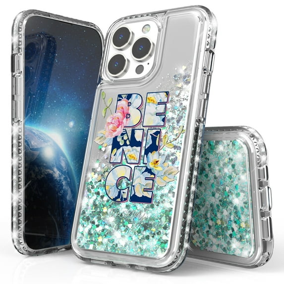 Shinning Diamond Liquid Designed For Apple iphone 13 Pro 6.1" Case Diamond Clear