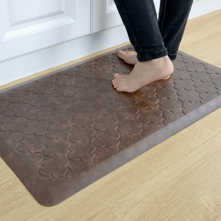 Kitchen Mat,1/2 Inch Thick Cushioned Anti Fatigue Waterproof
