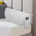 Shinnwa Bed Wedge Pillow Headboard Pillow Mattress Gap Filler to Fill the Gap Between Your