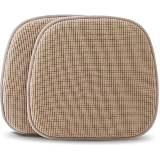 Benjara Brown Fabric Thick Cushion Dining Chair BM287824 - The Home Depot
