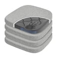 thumbnail image 1 of Shinnwa Chair Cushions for Kitchen Chairs Set of 4 Memory Foam Comfy Dual-Layer Non Slip Seat Cushions , 17" x 16", Gray, 1 of 6