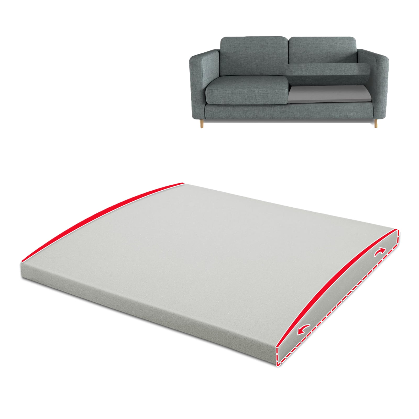 Sagging Couch Support Canada 3-Pack High Density Cushion