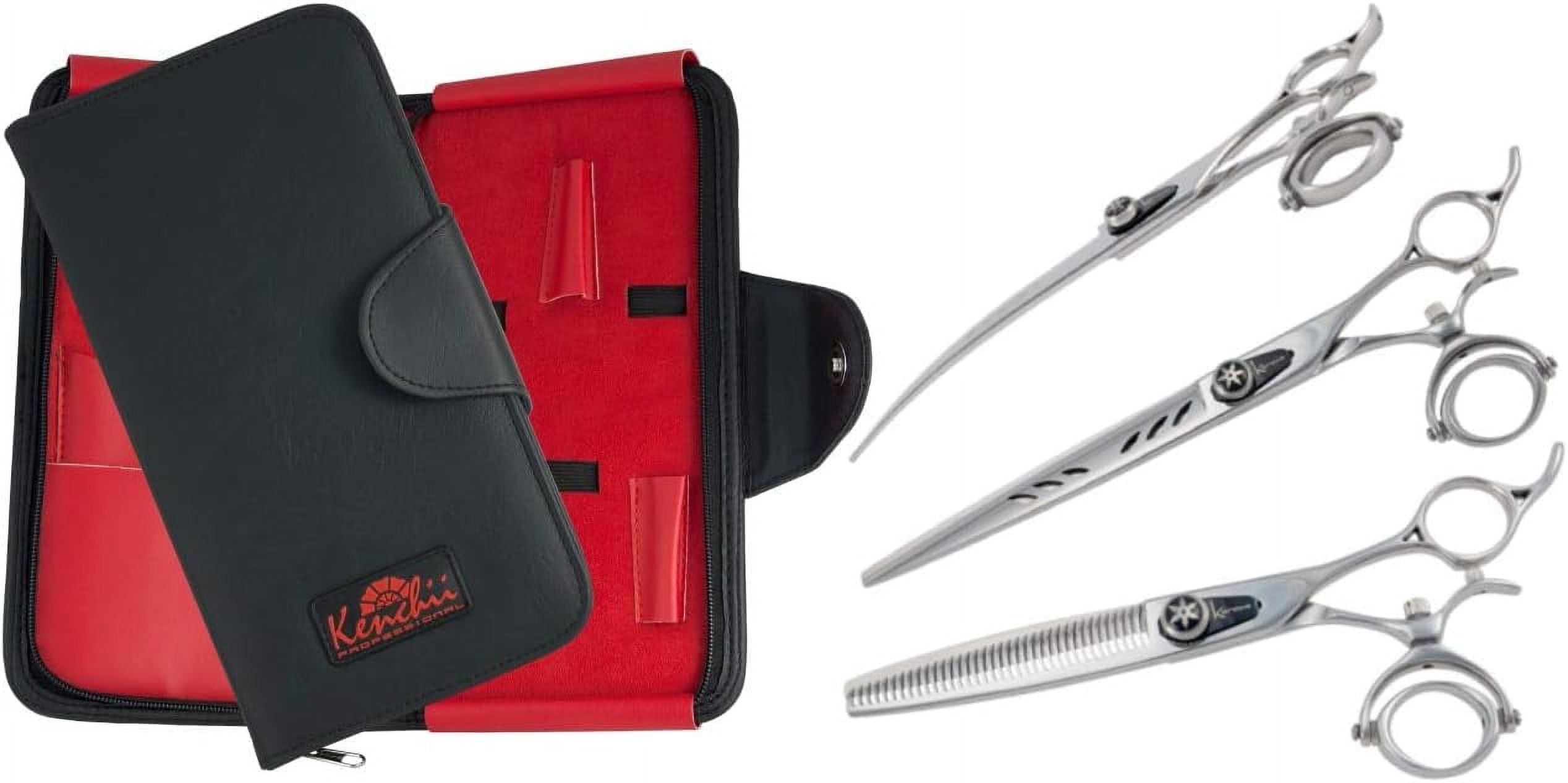 Shinobi Double Swivel Shears, Texturizers, and Sets For Professional