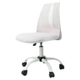 thumbnail image 1 of Shinpt Gaming Chair with Adjustable Seat Height 17.7" to 21.7", Ergonomic Gaming Chair with Durable Chair Base, Robust Gas Lift and Silent Casters, Home Chair with 250lbs Load Capacity, White, 1 of 6