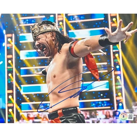 Shinsuke Nakamura Signed Autographed 8x10 Photo Beckett Authenticated #3
