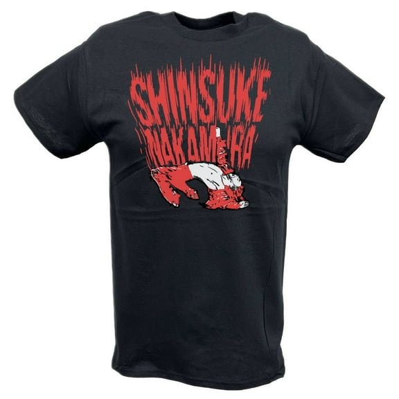 Shinsuke Nakamura Supernova WWE Mens Black T-shirt 3XL