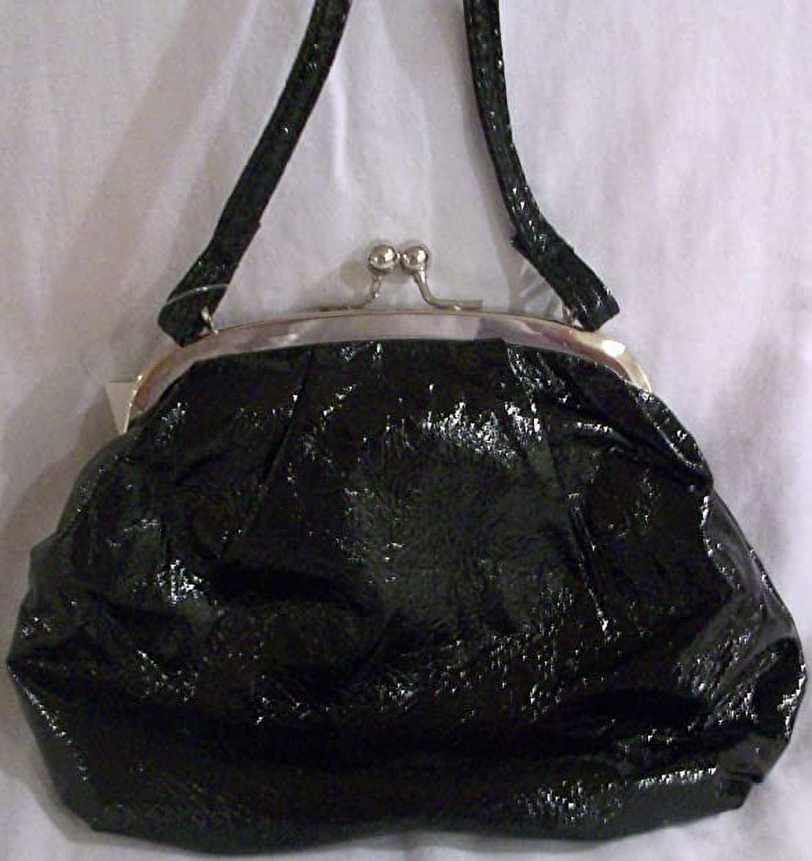Nine & Co Small Black Purse Hand Bag *Perfect Condition | eBay